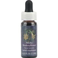 Flower Essence FES Quintessentials Sticky Monkeyflower Supplement Dropper - 0.25 fl oz