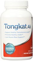 Tongkat Ali Extract 100:1 400mg, 120 Capsules Natural Testosterone Booster, Healthy Libido, Supports Lean Muscle Mass(Also Known as Longjack or Eurycoma Longifia Jack)