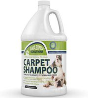 Amaziing Solutions Pet Carpet Shampoo Odor Eliminator and Stain Remover Carpet Cleaner Disinfectant for Dog Urine and Cat Pee, Professional Strength Enzymatic Solution, Natural Enzymes to Disinfect Carpet (Gallon)