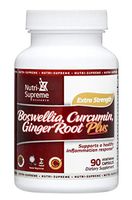 Nutri Supreme Boswellia, Curcumin and Ginger Root 90 Vegetarian Caps