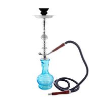 1 hose 20" Blue Hookah shisha nargila bar narguile nargile glass vase shop