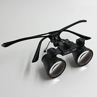 NORTHOPE Professional Dental Loupes L50G 2.5X 420mm Surgical Binocular Medical Magnifier Dental Loupes with Half Frame