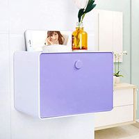 RDMZ Household Car Tissue Box Dust-proof Waterproof Simple Tissue Box (Color : Purple)