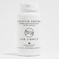 LiveLightly Digestive Enzymes 60 Veg Capsules
