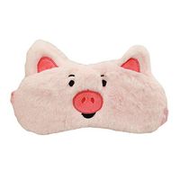 ACTLATI Cartoon Animal Sleep Eye Mask Plush Pig Blindfold