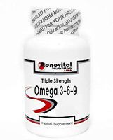 Triple Strength Omega 3-6-9 (Emulsified Dry) 100 Capsules ~ Renevitol
