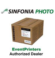SINFONIA CS2 Media Size 4X6 - Paper & Ribbon - 600 Prints use Sinfonia Color Stream CS2 Printer Free Samples Our Photo folders (Eventprinters Brand).