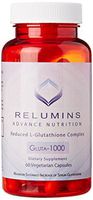 Relumins Advance Nutrition Gluta 1000 - Reduced L-Glutathione Complex - 2X More Effective Than Jarrow at Raising Serum Glutathione