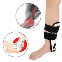 TMISHION Plantar Fasciitis Posterior Night Splint, Adjustable Foot Brace Ankle Strap Protector Strephenopodia Orthosis Helps Adjust to Fit Firm Stabilizing Support