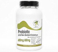 Probiotic 450mg and New Zealand Colostrum 650mg ~ 200 Capsules - No Additives ~ Naturetition Supplements