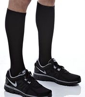 Absolute Support Coolmax Sports Compression Socks – Unisex (Black, Small)