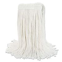 Boardwalk RM03024S 1.25 in. 24 oz Banded Rayon Cut-End Mop Head44; White