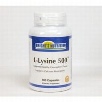L-Lysine 500-500 mg - 100 Capsules