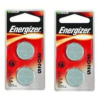 Lithium Coin Watch/Electronic Battery 2025, 2-Count (4 Pack)