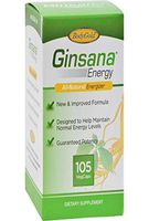 Body Gold Ginsana - Ginsana Energy - 105 Vegetarian Capsules