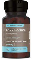 Endur-Amide - 500mg Sustained Release for Optimal Absorption & Flush-Free Niacinamide - Non-GMO, Gluten Free, Vegan, (Vitamin B3) - 200 Tablets, Endurance Product Company