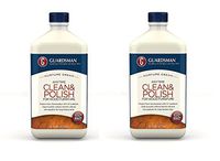 Guardsman Clean & Polish For Wood Furniture - Cream Polish 16.9 oz - Silicone Free, UV Protection - 461500 (2 PACK)