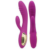 Upgraded Powerful Waterproof Wireless Rechargeable Handheld Massagers, Back, Neck Body Massage with Powerful Frequency for Sports Recovery (Purple)