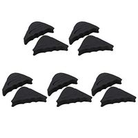 Exceart 5 Pairs Toe Filler Foot Brace Pads Adjustable Big Shoe Fille for Shoes Too Big Rubbing Blisters Foot Pain (Black)