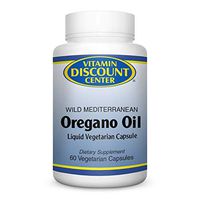 Vitamin Discount Center Wild Mediterranean Oregano Oil Supplement, 60 Vegetarian Capsules