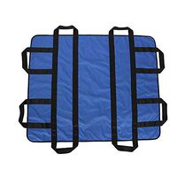 Fushida Bed Transfer Pad with Handles,Safe Transfer Lift & Turner 500 Pound Capacity,Slide Sheet for Patient,Super Sling Positioning Sheet 1909-YLL0034 (Blue)