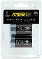 Powerex MHRCI2 Imedion C 5000mAh 2-Pack Rechargeable Batteries