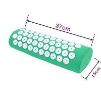 Gumif Large Acupressure Pillow - Acupuncture Pillow with Carrying Bag.Relieve Fatigue Stress and Sciatic Pain Back Pain and Neck Pain,Green