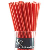 Biodegradable Paper Drinking Straws (Premium Quality), Pack of 50, Plain Solid Red