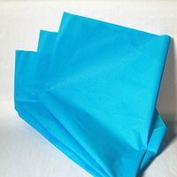 480 Sheets New Turquoise Wrapping Tissue Paper