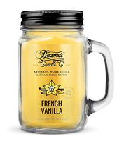 Beamer Candle Co. Aromatic Home Series 12oz Candle - French Vanilla Scent Smoke Sticker