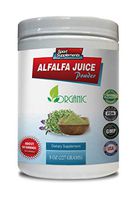 antioxidant Supplement for Women - Alfalfa Juice Powder - Organic Dietary Supplement - Alfalfa Vitamins - 1 Can 8 OZ (50 Servings)