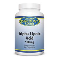 Vitamin Discount Center Alpha Lipoic Acid 100mg, 60 Vegetarian Capsules