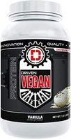 Driven Vegan Protein- 100% Plant Based Protein from Pea, Brown Rice, and Quinoa Enhanced with 11 Superfoods for Antioxidant Support (2lb Vanilla)