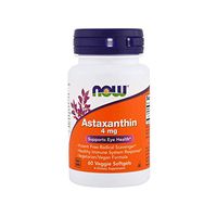 NOW Supplements, Astaxanthin 4 mg, features Zanthin®, 60 Veg Capsules