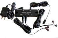Small Easy to Use and Hide IR Repeater system allows you to Control Home Theater Components Located behind Cabinet Doors