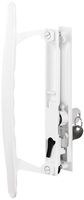 Prime-Line C 1197 Sliding Glass Door Handle Set, 6-5/8 in., Diecast, Hook Style, Flush Mount, Keyed