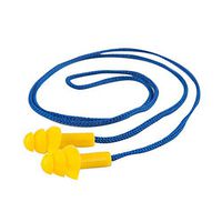 Jenny.Ben Anti Noise earplugs Silicone soundproof Swimming Sleep Work Study Labor Protection earplugs 2 Pairs (Yellow)