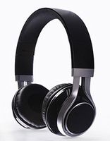 YouthCamp EF-E6 Adjustable Headband Headphone. Headset with Extremely Soft Ear Pad, Noise Cancelling Earphones high quality stereo sound for Music Equipment Black