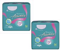 Pack of 2 - Assurance Incontinence Underwear for Women, Maximum, 2XL, 14 Ct