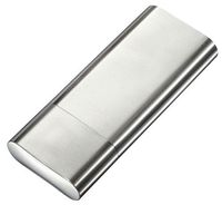 Visol Products Prato Stainless Steel 3-Finger Cigar Case