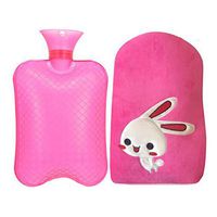 Warm Cute Hot-Water Bottle Water Bag Water Injection Handwarmer Pocket Cozy Comfort,#F