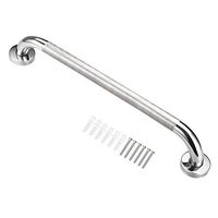 uxcell 1-inch Diameter 24-inch Long 304 Stainless Steel Shower Grab Bar Polished