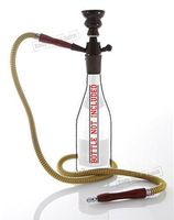 Portable Bottle Hookah Stem + Yellow Hose Shisha Pipe Bowl BOTTLE NOT INCLUDED by Hookah4sale Stems