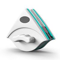 MILEKL Double-Sided Window Cleaner Glass Wiper Magnetic Cleaning Tools, for High-Rise Single Glazed Windows with Thickness of 0.2"-0.5"(5-12mm)