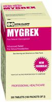 Otis Clapp 1615509 Mygrex Pain Reliever Decongestant Coated Tablets, 150-Packets of 2