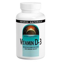 Source Naturals Vitamin D-3 400 iu Supports Bone & Immune Health - 100 Tablets