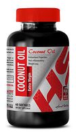 Mental Alertness- Extra Virgin Coconut Oil - Coconut Essence - 1 Bottle 60 Softgels