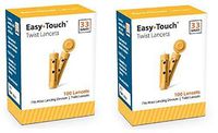 EasyTouch 833101 Twist Lancet, 200 Count by Easy Touch