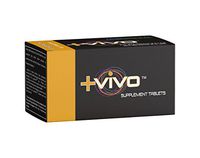 +Vivo Caffeine & Cacao Energy Supplement for Smooth Natural Energy & Focus Sustainably sourced, Laboratory Backed, Vegetarian- Lactose and Gluten Free -60 Tablets - Satisfaction Guaranteed