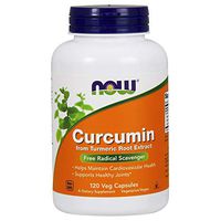 NOW Supplements, Curcumin, derived from Turmeric Root Extract, 120 Veg Capsules